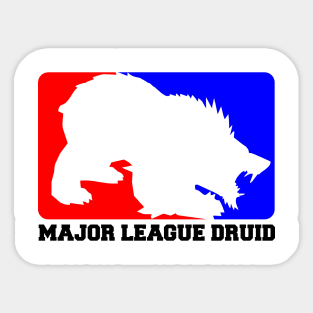 Major League Druid (Tank) Sticker